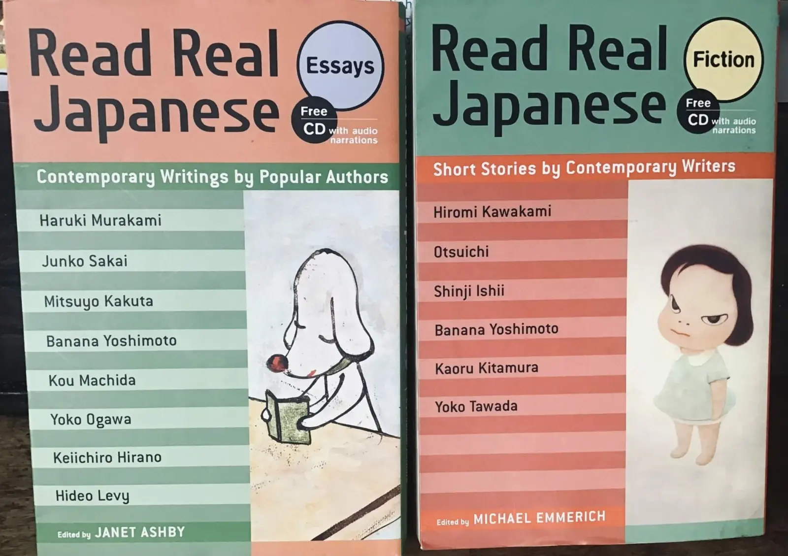 A screenshot of the two Read Real Japanese books, which I consider to be worth their weight in gold